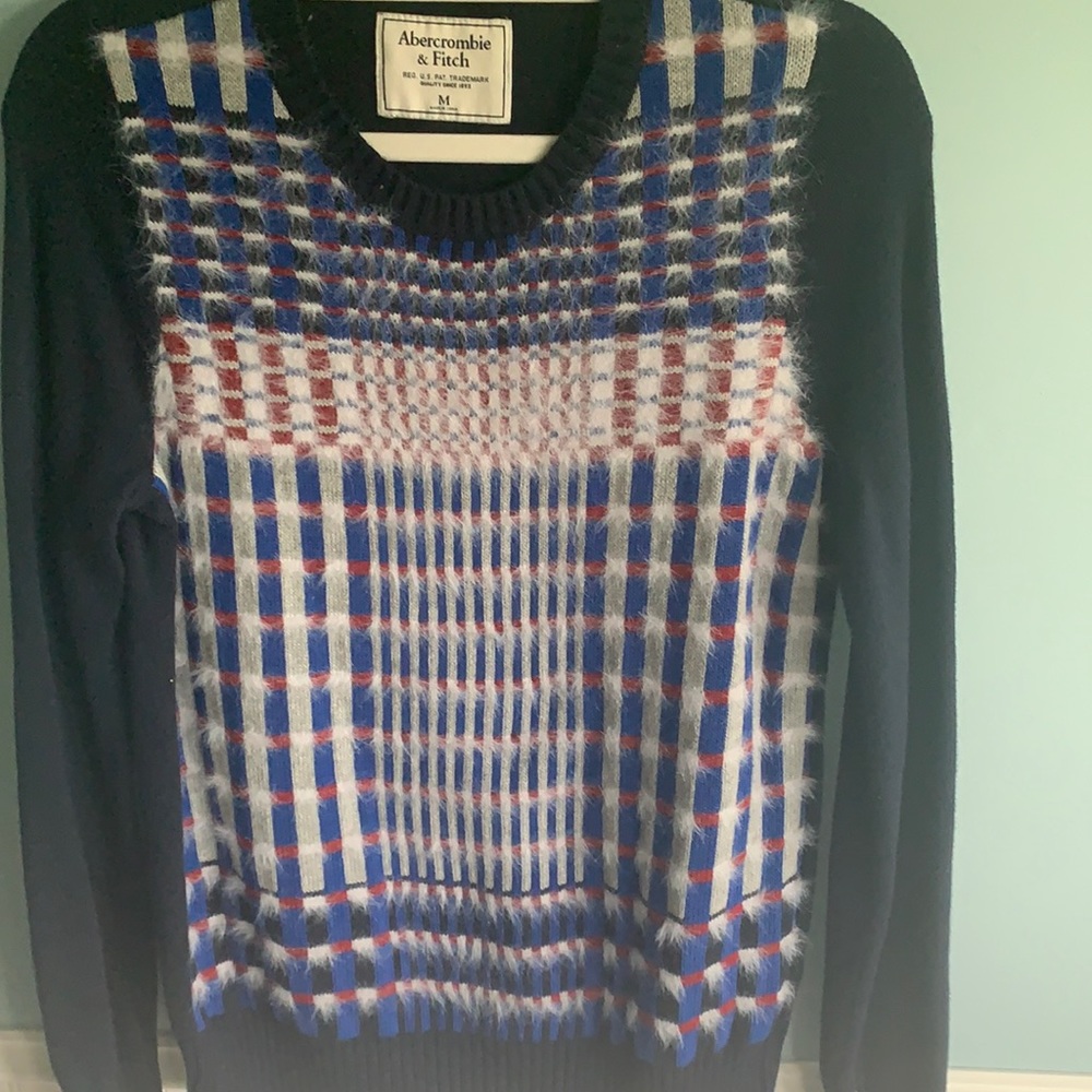 Blue soft navy blue sweater from Abercrombie!